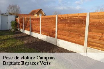 Pose de cloture campsas-82370