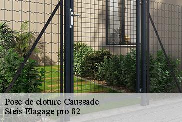 Pose de cloture caussade-82300 Steis Elagage pro 82