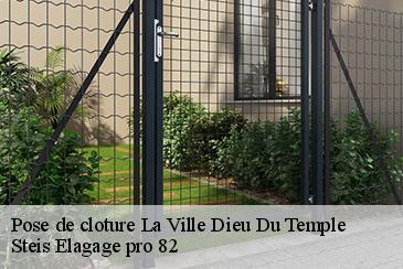 Pose de cloture la-ville-dieu-du-temple-82290 Steis Elagage pro 82