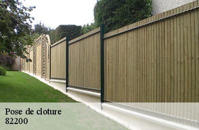 Pose de cloture 82200