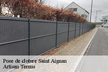 Pose de cloture  saint-aignan-82100 Artisan Ternus