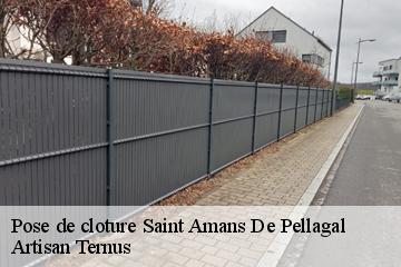 Pose de cloture  saint-amans-de-pellagal-82110 Artisan Ternus