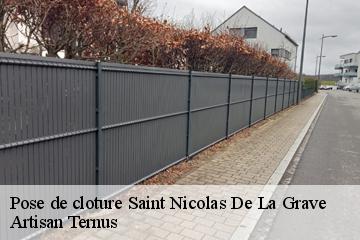 Pose de cloture  saint-nicolas-de-la-grave-82210 Artisan Ternus
