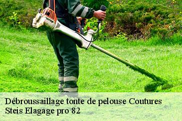 Débroussaillage tonte de pelouse coutures-82210 Steis Elagage pro 82